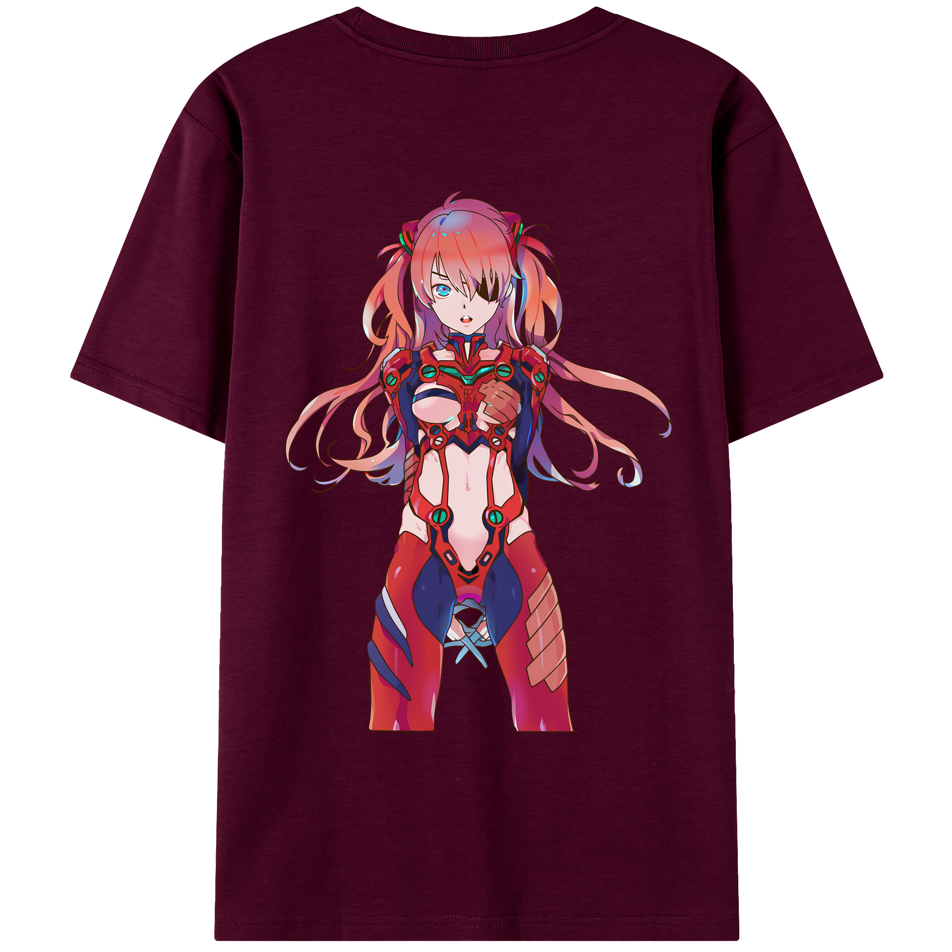 （画像用） EVA 新世紀エヴァンゲリオン レディース半袖Tシャツ(バックプリント)
